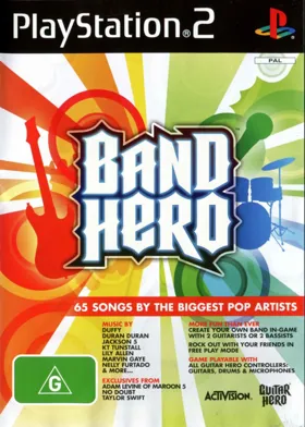 Band Hero box cover front